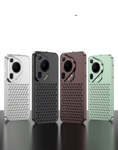 Coque arrière hybride élastique en alliage d'aluminium avec dissipation thermique pour Huawei Pura 80 70 Pro / Ultra / Pro+ Housse antichoc - Product Image 6