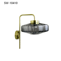 Applique murale moderne avec abat-jour en verre, luminaires muraux d'intérieur à bon prix, lampes murales LED pour chevet et hôtel