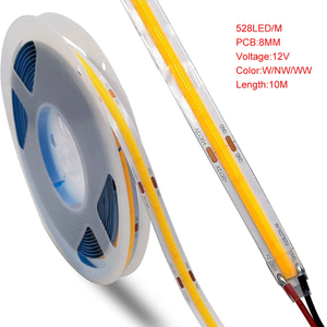 COB <span class=keywords><strong>LED</strong></span> <span class=keywords><strong>Strip</strong></span> 24V 12V DC 10 mét ra 90 + Linh hoạt 528 đèn <span class=keywords><strong>LED</strong></span> fcob <span class=keywords><strong>LED</strong></span> Ribbon băng ánh sáng - Product Image 2