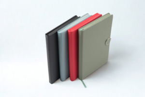 Custom Fashion A5 PU Leather Notebook School Hard Cover <b>Diary</b> with Round Magnetic Buckle - Product Image 5