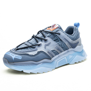 Oem ODM bay wove chạy Phong Nha màu đen giản dị thoải mái phòng tập thể dục giày dép sang trọng người đàn ông thể thao đi bộ Giày - Product Image 5