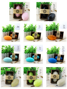 Tailandia 110g Jabón hecho a mano Rosa Caléndula Hidratante Jabón limpiador Planta <span class=keywords><strong>de</strong></span> baño Leche <span class=keywords><strong>de</strong></span> cabra Jabón <span class=keywords><strong>de</strong></span> aceite esencial - Product Image 2