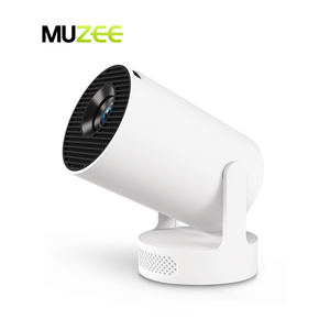 MUZEE-Mini proyector inteligente para el hogar, dispositivo de vídeo recargable, Android 11, 4K, UHD, altavoz de alta fidelidad, proyector portátil inteligente Ultra <span class=keywords><strong>Lcd</strong></span> Hy300 - Product Image 1