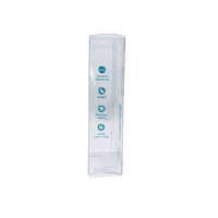 Fabricante personalizado de plástico transparente PVC PET caja de embalaje cajas de plástico transparente con impresión