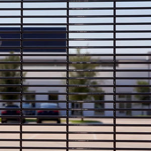 Système de clôture de sécurité robuste 358, base en acier Q235, hauteur de 8 pieds, résistant à la corrosion, anti-escalade, clôture de sécurité <span class=keywords><strong>pour</strong></span> cour - Product Image 1