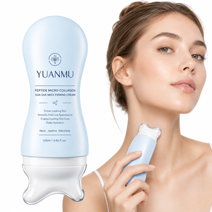 <span class=keywords><strong>Crema</strong></span> Hidratante Antiedad y Antiarrugas para Reparación de la Piel y Reafirmación del Cuello con Masajeador Gua Sha Integrado - Product Image 1