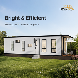 Casa Modular Prefabricada de Acero Ligero de 20 Pies de Newgen Development, Diseño Moderno, Forma Rectangular, Fácil Instalación - Product Image 1