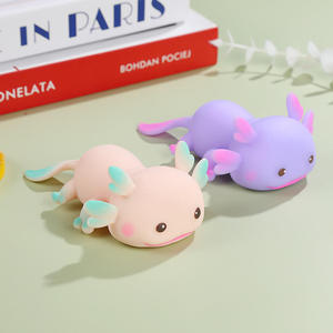 Juguete Antiestrés Octogonal de Salamandra de Dibujos Animados, Bola de Harina, Juguete Creativo de <span class=keywords><strong>PVC</strong></span> de Rebote Lento para Todas las Edades - Product Image 2