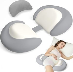 Custom Design Pregnancy Pillow Portable Travel <strong>Maternity</strong> Pillow <strong>Wedge</strong> with Washable Cover Relief Back Belly Hip Pressure Ideal - Product Image 2