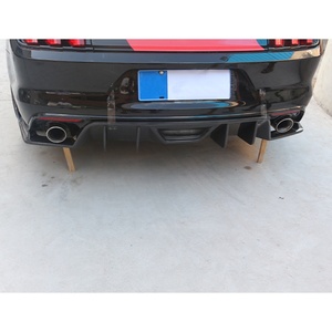 Nuevo Kit de Carrocería para Mustang 2014-2017, Modificación y Mejora, Parachoques Delantero, Alerón Lateral de Fibra de Carbono, Guardabarros, Alerón Trasero, Instalación con Tornillos - Product Image 5