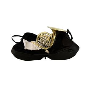 SEASOUND Cor <span class=keywords><strong>français</strong></span> en or à clé unique JYFH933 Trompette pour enfants BB Instrument à 3 touches - Product Image 6