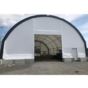 Abri de stockage préfabriqué en tissu PVC avec structure en acier de haute qualité pour bâtiment agricole et tente de ferme - Product Image 2