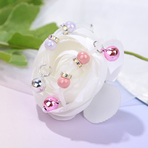 Rainy Night Double Bell Nipple Clamp <b>Silicone</b> Rotatable <b>Breast</b> Stimulation Adult Use - Product Image 3