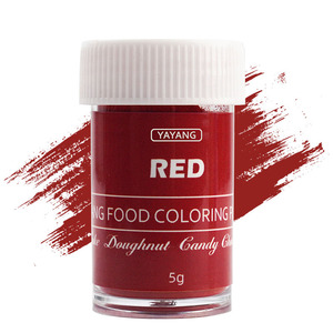 Giáng Sinh Màu Đỏ Màu Xanh Lá Cây 5G Đầy Màu Sắc Dầu Dựa Thực Phẩm Màu Bột Chất Béo Thực Phẩm Hòa Tan Bột Cho Sô Cô La - Product Image 5