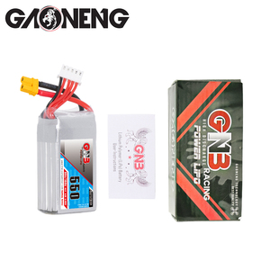 GNB5504S80A 4S 550mAh 14.8V 80C XT30 RC LiPo แบตเตอรี่ 300 รอบการใช้งาน FPV Brushless S 25C อุณหภูมิการทำงาน LiCoO2 แคโทด - Product Image 6