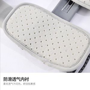 Attelle de genou réglable Zhongbo Rehabilitation, à usage hospitalier, grise, sans bretelles, en polyester, taille unique, pour la fixation des articulations - Product Image 2