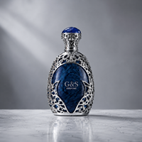 Fabricant de flacons de parfum sur mesure haut de gamme G&S, collection unique de flacons de parfum ambrés de luxe avec emballage en boîte