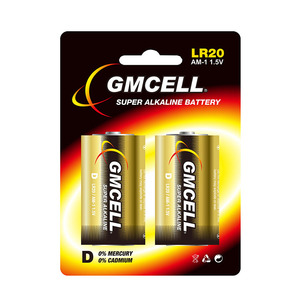 แบตเตอรี่ LR20 D Am1 1.5V แบบแห้ง แบตเตอรี่อัลคาไลน์ LR20 Am1 1.5V สำหรับไฟฉาย - Product Image 1