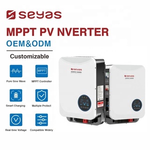 Système solaire hybride à onde sinusoïdale pure MPPT, tension PV 500V, monophasé 48V 6.2KW pour climatiseur domestique et appareils électroménagers - Product Image 6