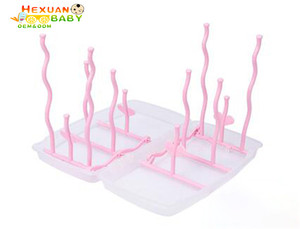 Yomoeco — support de séchage de biberons pour bébés, produit en plastique, pliable, vente en gros - Product Image 4