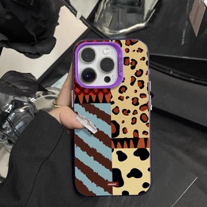 Khảm Leopard silk in không gian trong Suốt TPU điện thoại di động Bìa trường hợp đối với <span class=keywords><strong>iPhone</strong></span> <span class=keywords><strong>6</strong></span> 7 8 x XR XS 11 12 13 14 15 16 Pro Max - Product Image 4