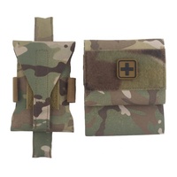 Trousse médicale tactique IFAK MOLLE, pochette de premiers secours à déploiement rapide, sac de survie pour la chasse, le camping et les situations d'urgence