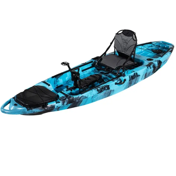 pedal kayak high quality 10ft 3.2m sit on top kayak pedal fishing kayak with tarpon propel system