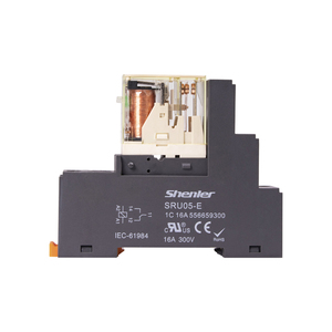 Shenler RFT1CO012L+SRU05-E slim compact size industrial timer relay Ag alloy interface universal relay box manufacturer power mo