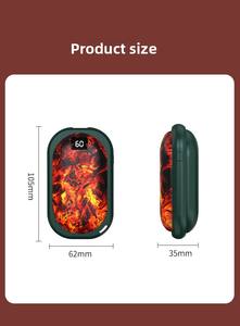 Calentador de Manos Electrónico de Plástico con Logotipo Personalizado Más Vendido, Banco de Energía de 3600 mAh con Calefacción USB para Automóvil/RV/Dormitorio y Uso en Exteriores - Product Image 5