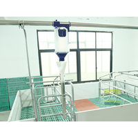 Cage de mise bas Great Farm 2,2 m pour truies, enclos pour élevage porcin à grande échelle avec option de mangeoire en acier inoxydable