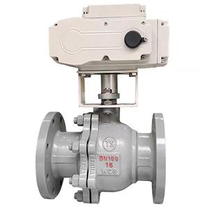 Válvula de Bola Eléctrica Q941F-16, Tipo Inteligente de Encendido/Apagado, Acero Fundido, Brida de Acero Inoxidable para Agua, Gas y Aceite, Personalización OEM - Product Image 1