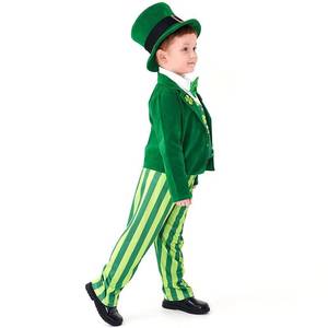 Nuevo Vestido de Fiesta de Duende Irlandés para Niñas, Disfraz Divertido de Trébol de Cuatro Hojas Verde para Niños Pequeños - Product Image 3