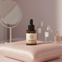 Flacon compte-gouttes en verre opaque coloré de 15 ml et 30 ml pour huile corporelle, emballage en boîte