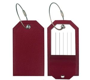 Étiquettes de bagages en PU imperméables en gros, impression personnalisée couleur et logo pour valise, livraison rapide et échantillon disponible - Product Image 4