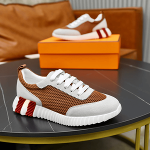 Flexible <b>Foot</b> Fit Men's Minimal Luxury Casual Sneakers Premium Suede Leather Construction All-Day Soft <b>Cushioning</b> Shape-Retain - Product Image 2