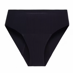 Sous-vêtements physiologiques européens et américains, 4 couches, anti-fuite, rayés, sans couture, culottes menstruelles pour tante - Product Image 4