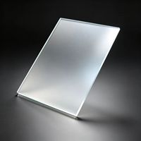 Vidrio anti Newton de 270 * 270 * 2 mm, adecuado para escáneres de cama plana, personalizable a cualquier tamaño.