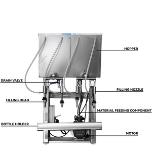 Machine de remplissage automatique par siphon, équilibrage du niveau de liquide sous vide, haute précision, équipement de distribution de liquide sans éclaboussures - Product Image 2