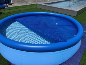 Cubierta Térmica Cuadrada para <span class=keywords><strong>Piscina</strong></span>, Impermeable, de Polietileno de 400 Micras, con Protección Anti-UV, Construcción Duradera - Product Image 2