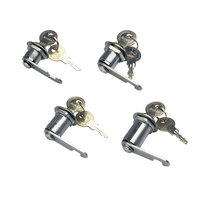 Serrure à came SM103-30 de 30 mm en fer pour meubles, armoires de bureau, casiers de gym, chambres, hôtels, extérieur, écoles et appartements/villas
