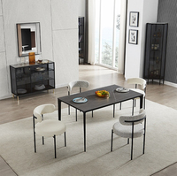 Chaise de salle à manger nordique maison confortable dossier chaise créative en acier inoxydable fer agneau velours maquillage boucle chaise