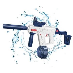 Hot Selling Toy Guns 2023 Jogo de tiro ao ar livre Kids Summer Toys Electric Automatic Water Gun com Bullet Drum