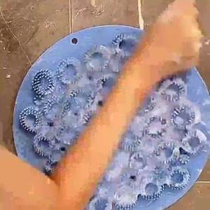 Cepillo de baño de silicona grande de moda moderno, exfoliante corporal de ducha exfoliante ligero para viajes en casa, Color personalizable Opp - Product Image 6