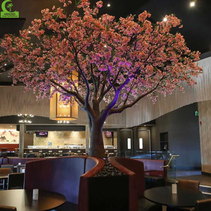 شجرة زهر الكرز من الألياف الزجاجية بطول 3-6 أمتار لتزيين حفلات الزفاف، قابلة للتخصيص، ديكور داخلي من الساكورا الاصطناعية، مقاومة للأشعة فوق البنفسجية ومتينة - Product Image 5