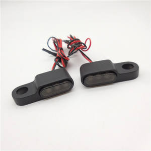 Luz Intermitente LED de Aleación de Aluminio, Luz Modificada para Manillar de Bicicleta y Motocicleta, Lámpara para Motocicleta, Intermitente para Motocicleta - Product Image 2