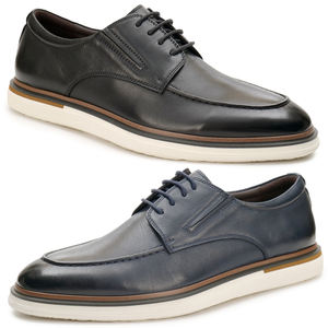 Sneaker da Uomo in Vera Pelle Stile Italiano con Logo Personalizzato, Scarpa Casual Traspirante di Alta Qualità - Product Image 4