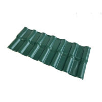 Tuile de toiture en résine synthétique ASA PVC UPVC imperméable au design moderne pour appartement, maison, villa