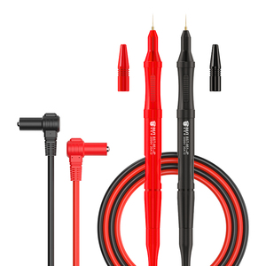 Sonda de Cobre Puro Reemplazable BST-951-JP con Resorte y Cables de Prueba de Silicona Súper Suave para Multímetros Digitales - Product Image 1