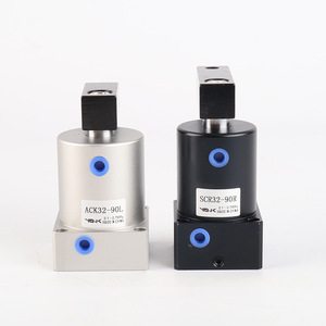 Cilindro Neumático Scl Scr32 90r, Actuador de Abrazadera de Aire Metálico para Equipos de Automatización Industrial - Product Image 3