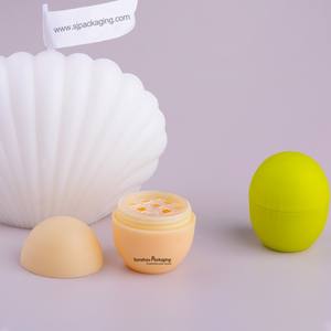 Tube de baume à lèvres en forme d'œuf unique de 2 g, boîte à bille roulante pour baume à lèvres et hydratant pour les lèvres - Product Image 3